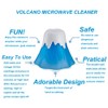 ZOSTLAND Volcano Microwave Cleaner- Microwave Oven Steam Cleaner,High Temperature Steamer