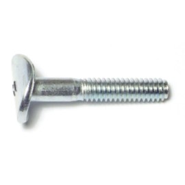 Unbranded 1/4"-20 x 1-1/2" Zinc Curved Head Machine Screws (8 pcs.)