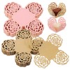 SEWACC 100pcs Truffle Wrappers Liners Mini Cupcake Liners, Paper Chocolate
