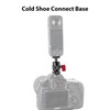 HSU Aluminum Alloy Cold Shoe Adapter for Action Cameras, Angle