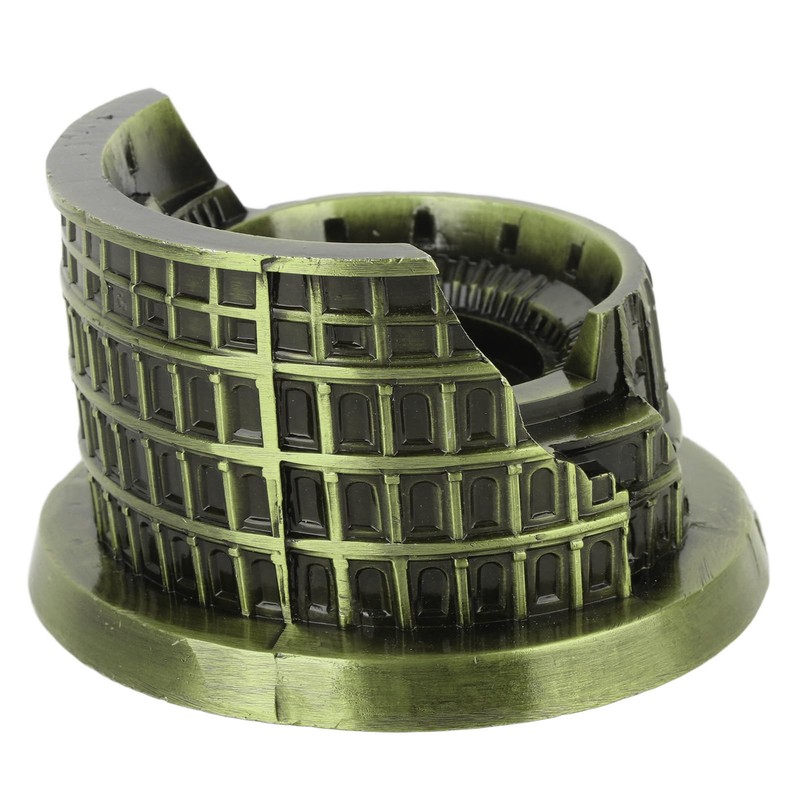 The Ancient Rome Colosseum Model Metal Craft Ornaments Tourist Souvenirs