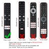 Luminous Blue Remote Case for TCL Voice TV Remote RC901V