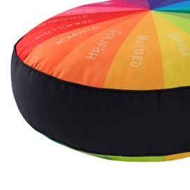 Morgan Home Smarts & Crafts Decorative Throw Pillow/Floor Pillow (25" x 5" Gusset, Color Wheel)