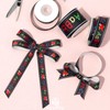 Back to School Themed Grosgrain Ribbon 3 Rolls Set 5/8"