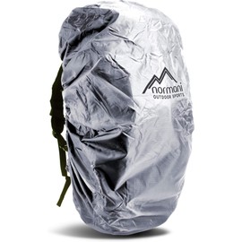 normani Waterproof Rain Cover Rain Cover for Backpacks Backpack Colour Reflective Size 60-70 Litres