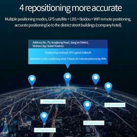 Mulcort Global Version Relay GPS Tracker Rear Time GSM Locator Anti-theft Cut off Fuel Power System Function