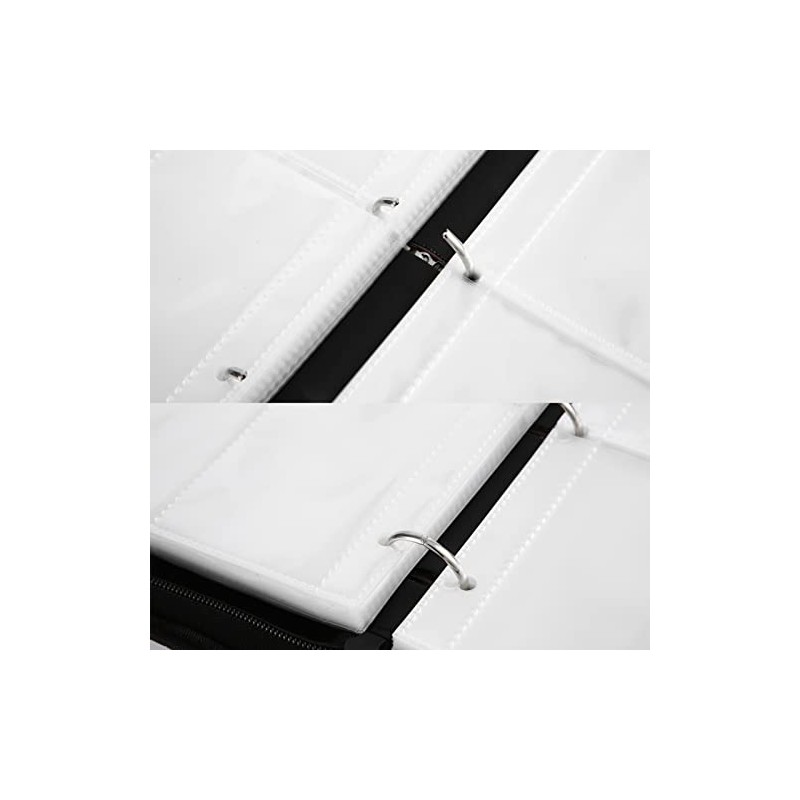 Card Scrapbook 440 Pockets 4-Pocket Books for Cards with 55