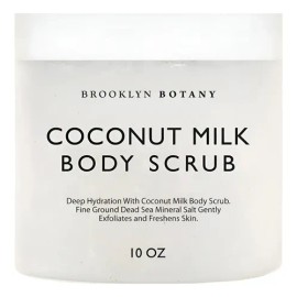 Exfoliante Corporal y Facial Brooklyn Botany de Leche de Coco, 296 mL