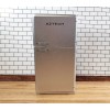Town Square Miniatures Dollhouse Miniature Fridge 2 Door Refrigerator Silver