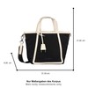 TOM TAILOR Suzi Women's Shopper Shoulder Bag Zip Small Black,