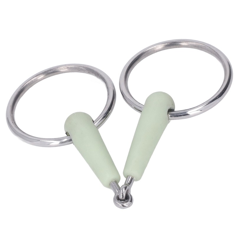 130mm Horse Mouth Snaffle with Chain Stainless Steel Horse Bit