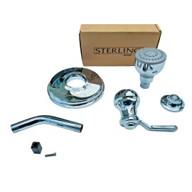 Sterling Single Handle Shower Head trim set Polished Chrome kit Kohler New