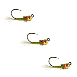 Bead Head Flies by Colorado Fly Supply - Iron Lotus Jig - Tungsten Nymph Fly Fishing Flies and Lures for Fishermen -