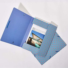 Luxe Portfolio Folder Tile Turquoise CEDON