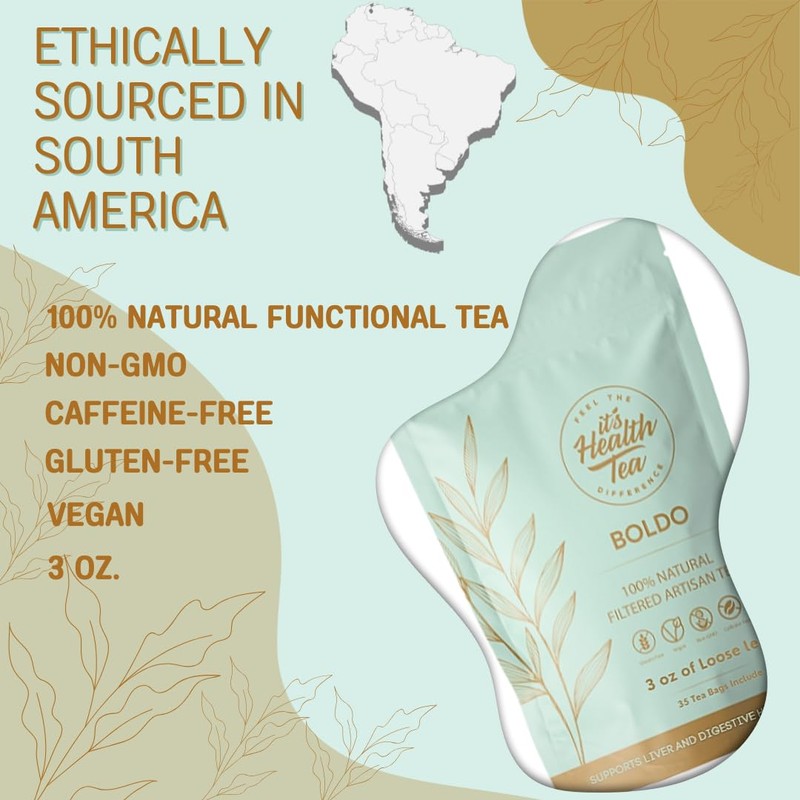 Boldo Herbal Tea — Traditionally Used for Digestive Comfort &