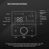 Smart Tuya WiFi Thermostat Voice Control Digital Weekly Programmable Temperature