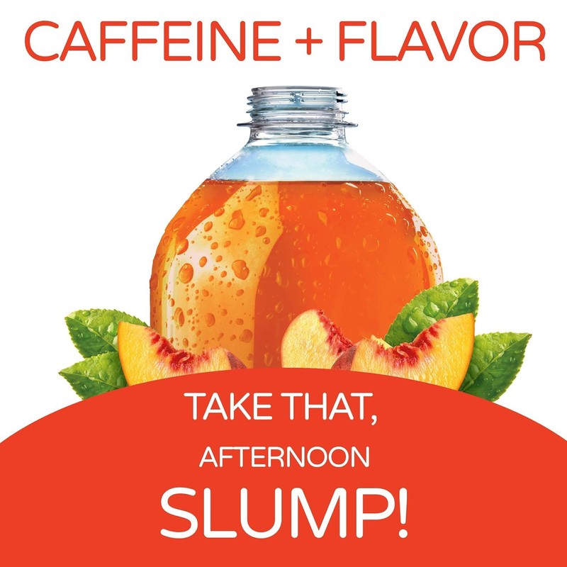 Crystal Light On The Go Peach Iced Tea, 10-Packet Box