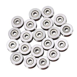 V623ZZ Miniature Steel Ball Bearings 4 x 13 x 7 mm for Guide Roller Rail Track Liner Motion System Pack of 20