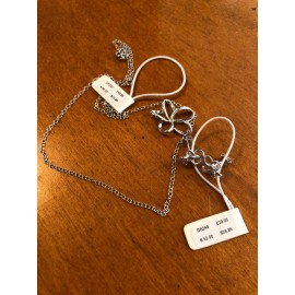 Hot Diamonds Earrings And Necklace Set