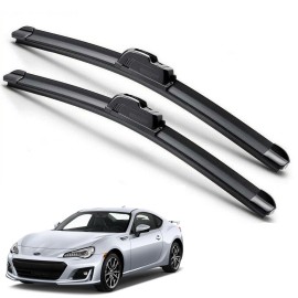 EZ Motoring For 2013-2020 Toyota FRS GT86 Subaru BRZ Windshield Wiper Blades Hybrid Silicone
