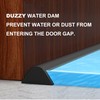 Duzzy 75 Inch Collapsible Shower Water Dam, Shower Threshold Water