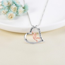 ONEFINITY Volleyball Necklace 925 Sterling Silver Volleyball Pendant Charm Volleyball Gifts for Girls