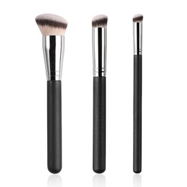 3-Piece Makeup Brush, Concealer Brush, Eye Makeup Brush, Fundus Concealer Brush, Soft Bristle Concealer Brush, Eye Makeup Brush.