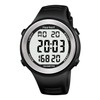 Waterproof Pedometer Watch for Senior Non Bluetooth No App Required