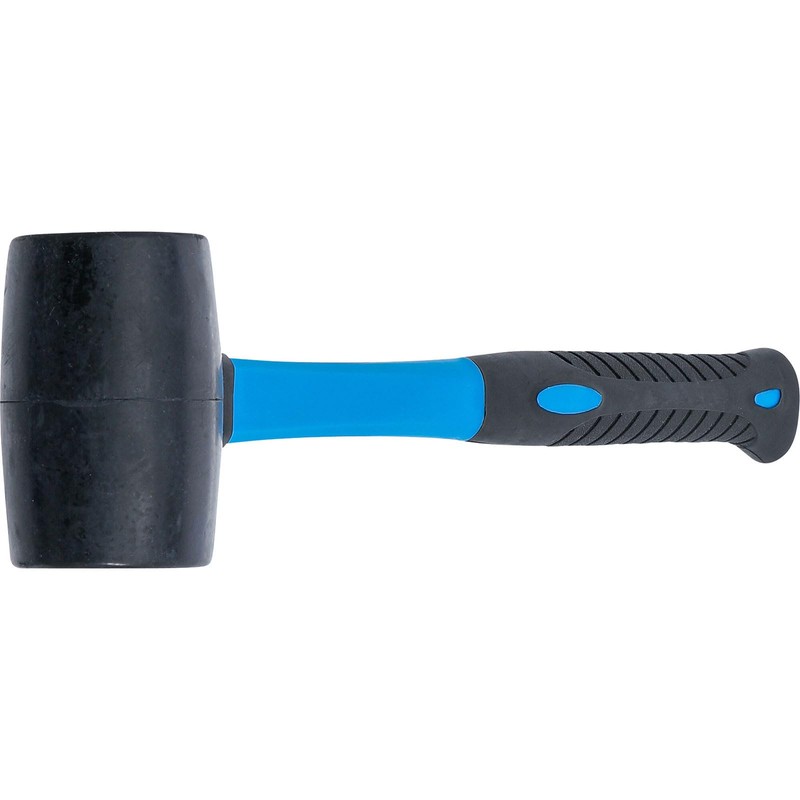 BGS 1960 Rubber Panel Mallet with Fibreglass Shaft, Black/Blue, 250