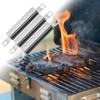 mizikuu 3 Pieces Gas Grill Replacement Parts, Universal Crossover Burner