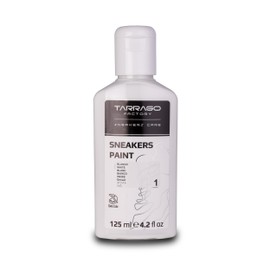 Tarrago Sneakers Paint 125 ml: Paint for leather sneakers, synthetic leather and canvas