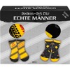 GRUSS & CO Socks Set with "Gib Gas" Motif, Gift