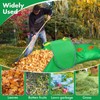 2 Pack Leaf Collector Bags with Dustpan Design, Portable Pop