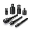 Bates- Impact Extension and Socket Adapter Set, 7 pcs, 1/4"
