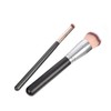 TOVINANNA 2pcs Synthetic Makeup Foundation Powder Brush Set for Self
