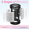 2 Packs D09 Replacement Filter Compatible with Tailulu D09 Air