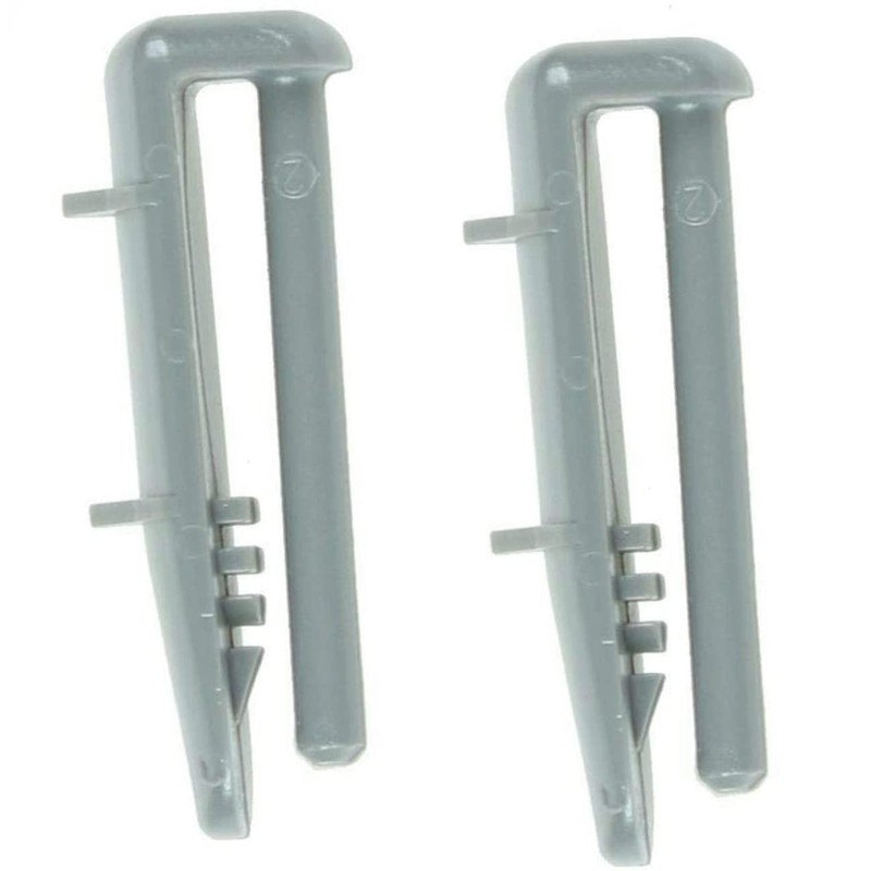 UTIZ Dishwasher Front & Rear Rail End Caps Basket Runner