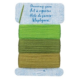 Clover Darning Yarn Green