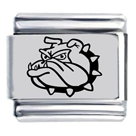 Bulldog Laser Italian Charm