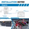 GLOSO E9A Waterproof Breaker Auto Reset (T1) 150A Side by