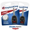 KeylessKing* 2 Remote Suv Key for 2009 2010 2011 2012