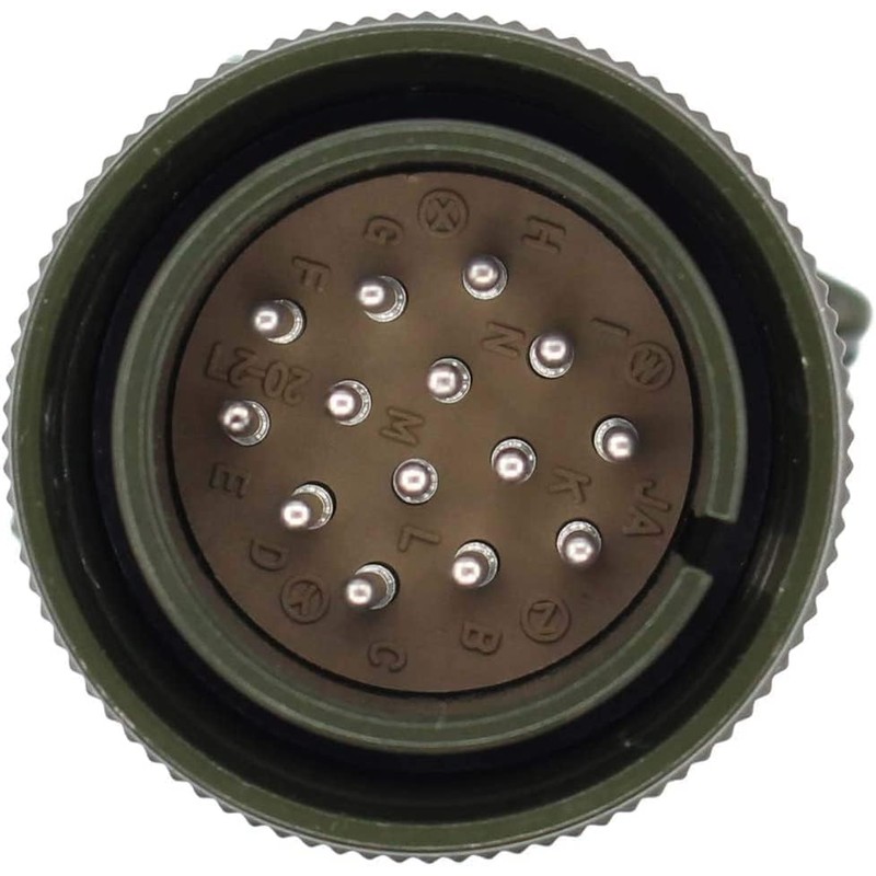 CYTGOUPER 14 Pin Male Plug Connector,Tig Welding Wire Feeder,14 Pin