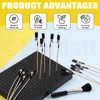 Mardatt Painting Modelling Tools Set Includes Square Stand Base Holder,