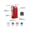 Liberty Imports Reversible Men's Mesh Athletic Basketball Jersey Single for