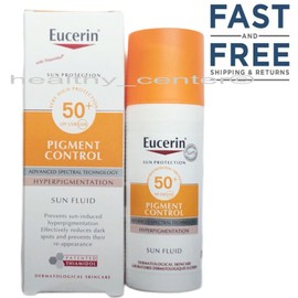 Broad Spectrum, UVA (EU Compliant) EUCERIN SUN FLUID PIGMENT CONTROL SPF50 + 50ML EXP DATE: 10/2026