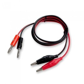 1m 2-Wire Alligator Clip Adapter Cable with Banana Plug Jack Terminals / 2선 악어 클립 변환 케이블 1m 바나나 플러그 잭 단자