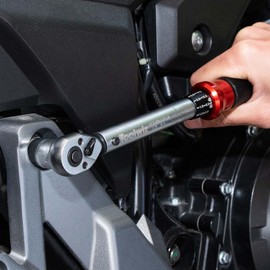 Toolwiz Torque Wrench 1/4 Drive, 15 Pcs Bike Torque Wrench Kit 17.7-230.1 In-Lb/2-26Nm Dual-Direction 72 Tooth Torque Wrenches, High Precision 1/4 Torque Wrench for Bike, Car Repair, Home Maintance