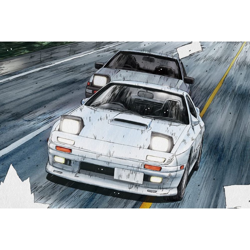 Aoshima Bunka Kyozai FC3S RX-7 Initial D No. 2, Ryosuke
