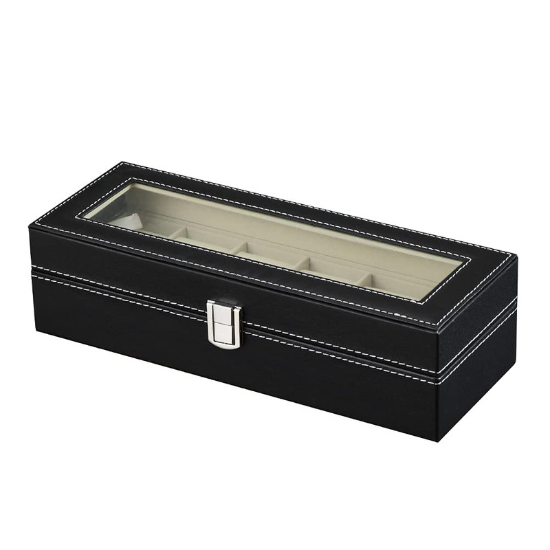 Eunomia Watch Storage Case, Watch Case for 6 Pieces, Watch