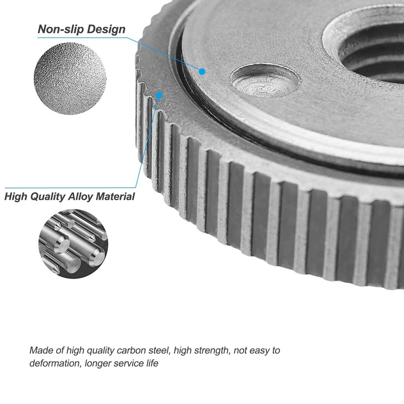 Quick release nut, clamping nut, for all Makita, Decker, Flex,